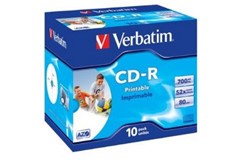 VERBATIM 41920 VERBATIM CD-R 10pk Wide InkJet (41920 1051281) Unavailable