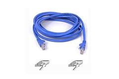 BELKIN A3L791B01M-BLUS BELKIN 1M BLUE CAT5E SNAGLESS PATCH CABLE (A3L791B01M-BLUS BEL8009 1095368) Unavailable