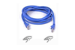 BELKIN A3L791B02M-BLUS BELKIN 2M BLUE CAT5E SNAGLESS PATCH CABLE. (A3L791B02M-BLUS BEL8016 1095566) Unavailable