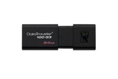 KINGSTON DT100G3/64GB KINGSTON 64GB USB 3.0 DataTraveler 100G3 (DT100G3/64GB 2406432) Unavailable