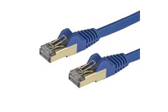 STARTECH 6ASPAT1MBL STARTECH 1m Blue Cat6a Ethernet Cable - STP (6ASPAT1MBL 3683406 4202746) $16.19