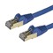 STARTECH 6ASPAT1MBL STARTECH 1m Blue Cat6a Ethernet Cable - STP (6ASPAT1MBL 3683406 4202746) $16.19