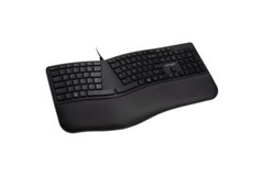 KENSINGTON K75400US KENSINGTON PRO FIT ERGONOMIC WIRED KEYBOARD - BLACK (K75400US 4830590) $64.26